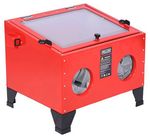 90L Bench Top Sand Blaster Cabinet, Abrasive Grit Shot, LED Lighting Sandblast