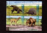 Argentina Block 73 ** Prehistoric Animals (2001)