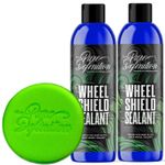 Wheel Wax Shield Sealant Car Alloy Rim High Gloss Coating 500ml Pure Definition