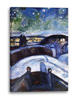 Canvas/Frames Edvard Munch - Starry night