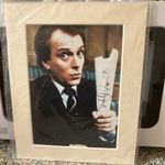 Rik Mayall The New Statesman photo autographed by Rik Mayall never been opened