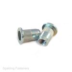 Metric Zinc Steel Rivnut Rivet Nuts - M3, M4, M5, M6, M8, M10 & M12