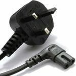 New Right Angle 1/2/3/5 Meter Long Mains Power Cable For Samsung LED Flat TV