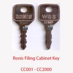 Ronis Replacement Filing Cabinet Key CC001 - CC2000