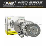 Genuine LUK 4pc Clutch, Dual Mass Flywheel & Slave Cylinder Kit 600001700