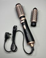 Air Styler 2 in 1 Hair Dryer Round Big Hot Brush Rotating Airflow Easy Fast Dry