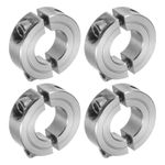 4pcs Double Split Shaft Collar 3/4 Bore Clamping Collar 1-1/2 OD Stainless Steel