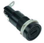 5 x Panel Mount Fuse Holder for 5.2x20mm Glass Fuses 10A 250V