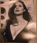 Hayley Atwell Autographed 16x20 With SWAU