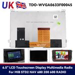 TDO-WVGA0633F00045 6.5" LCD Display Touchscreen for VW 600 680 MIB STD2 MIB2 PQ