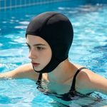 Neoprene Diving Hood Wetsuit Cap 3mm Unisex Thermal Diving Hood for Cold Water