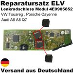 ELV Module 4E0905852 Repair Kit Steering Column Lock Cayenne Phaeton Audi A8