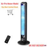 Air Pro 3-in-1 Tower Fan 42”, 15 Hour Timer, Remote Control, Portable E New Ver