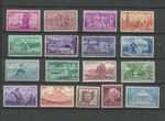 1953-1954 Full Year Set of US Commemorative Stamps SC# 1017-29, 1060-63  MINT NH