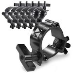 Beamz BC50B-100N Half Coupler Lighting Clamp 100kg Truss Stage Black