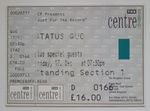 STATUS QUO CONCERT TICKET STUB BRIGHTON CENTRE 17th DECEMBER 1990
