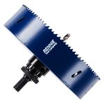 160mm Hole Saw HSS M35 Cobalt Bi-Metal Cutter Bit With Adapter & Pilot Drill