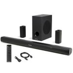 Audizio SB100 5.1 Cinema Surround Sound Speaker System with Soundbar & Subwoofer