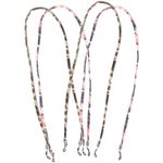 Assorted Color Glasses Lanyard Cotton Eyeglass Chain for Everyday Use