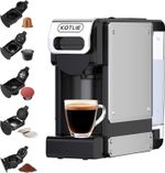 5 in 1 Espresso Single Serve Coffee Machine 19 BAR multi capsule RRP £129.99