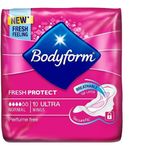 40 Count Ultra Thin Sanitary Pads - Unscented with Wings for Extra Confidence