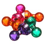 Strong Fridge Magnets Memo Magnet Push Pin Skittle Notice Board 1, 5, 10, 15