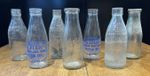 Collection Of Old Milk Bottles