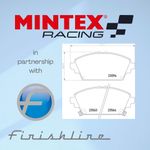 Mintex 1989 F4R 17.20 Racing Brake pads MG ZR 160 ZS 180