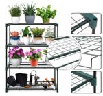 Garden 4-Tier Stand Shelving Unit Storage Greenhouse Organiser Flower Plant Rack