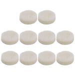 10 Pcs 3 Inch Wool Buffing Pads Car Auto Polishing Pad Hook and Loop