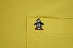 Penguin Shirt VTG 70s Grand Slam Munsingwear Lemon Yellow Mens M Made USA