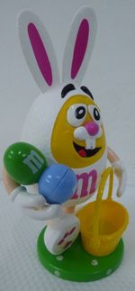M&M’s Easter Bunny Candy Dispenser Mars Character Figure 18.5cm