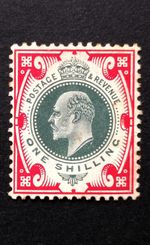 King Edward Vll GB 1/ Somerset House SG.314 Mint H Well Centred Good Perfor. VF