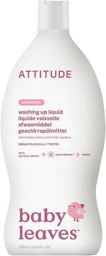 Attitude Baby Bottle & Washing Up Liquid Fragrance Free - 700ml