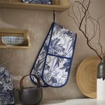 Double Oven Glove Ulster Weavers Willow Toile 100% Cotton Blue