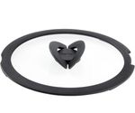 Tefal Ingenio 24cm Glass Lid for Saucepans Stackable Oven Safe Transparent