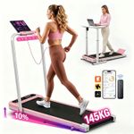 6 in1 Walking Pad with Incline,Folding Treadmill with Handle UnderDesk Treadmill