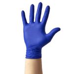 Mediguard Extra Large Blue Nitrile Gloves - 180 per Pack