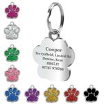 Dog Tag Personalised ID Tags for Dogs/Cats Custom Pet Tag Engraved Dog Name Tag