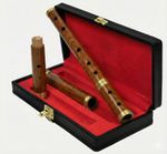 Rosewood Irish D Flute with Case FOUR  parts 26" Musical Wind Instruments