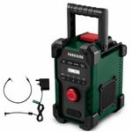 Parkside 20V / 12V  LCD Site Radio Station - Bare Unit Bluetooth FM AUX USB