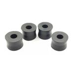 V-Bush Shock Solid Rubber Mounting Absorber Dampener ID 9mm OD 23mm L 16mm X4PC