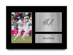 Harry Brook England Cool Gift Idea Framed Autograph Photo Print a Cricketer Fan