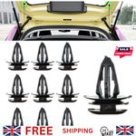 10pcs For MG ZS MG3 Rear Boot Load Cover Parcel Shelf String Cord Clips Retainer