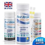 200PCS Chlorine Dip Test Strips Swimming Pool Water SPA Hot Tub PH Tester Paper