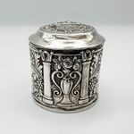 DUTCH IMPORT STERLING SILVER PEPPERMINT BOX CHESTER IMPORT 1911 H F