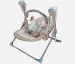 Electrical Baby Swing Chair Seat Recliner Bouncer Insect Net Remote Bluetooth