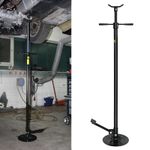 Telescopic Gearbox Vertical Transmission Lift Jack Garage Car Hoist Stand Pedal