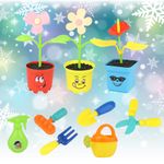 9Pcs Kids Gardening Toys Set Plastic Durable Colorful Educational Gift