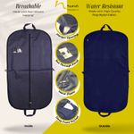 3 x Hoesh Waterproof Breathable Travel Dress Suit Bag Carrier Cover Garment Bags